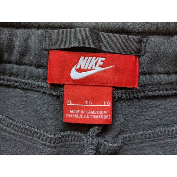 Nike Athletic Sweatpants Black Size XL Athletic Pants 16W 25 Inseam - Picture 4 of 11